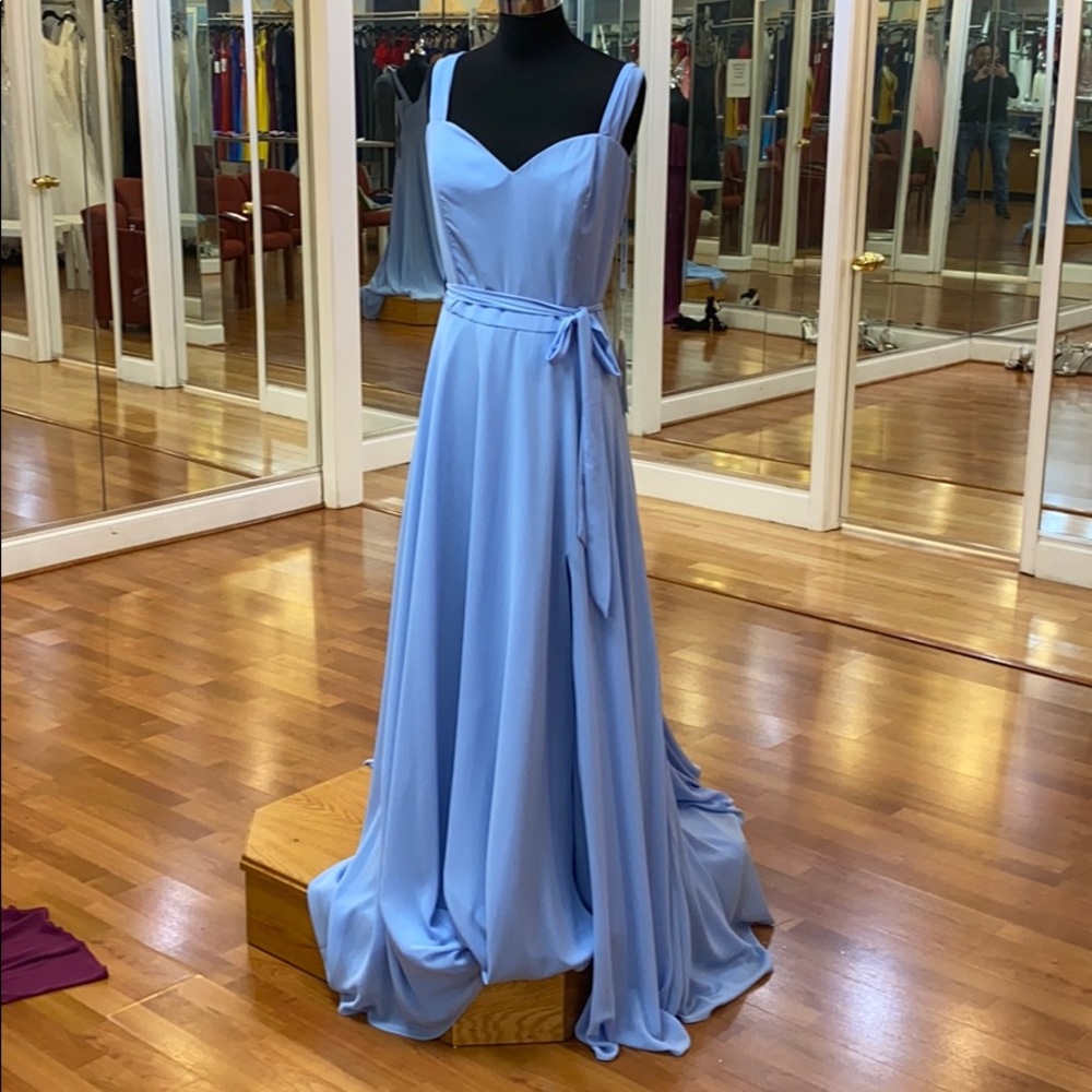 NWT Mori Lee Cornflower Bridesmaid Dress in Cornflower